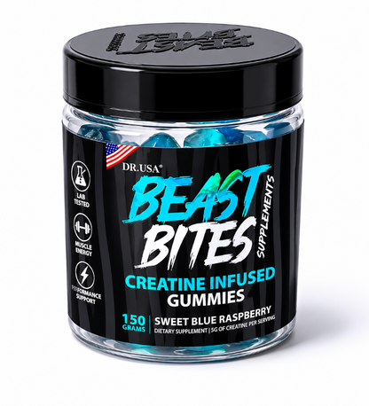 BEAST BITES – Gummies de Creatina