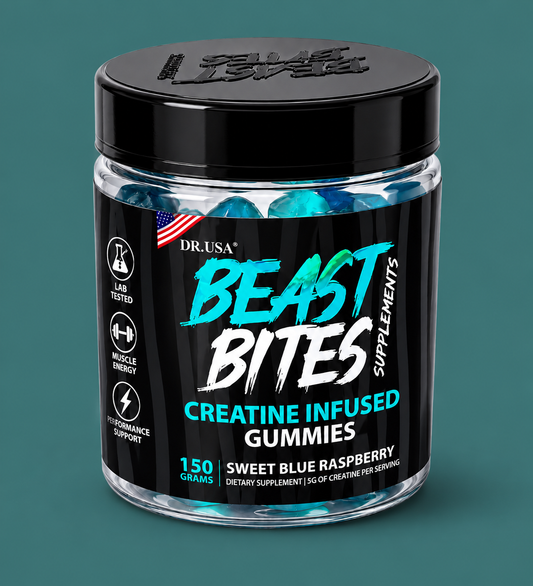 BEAST BITES – Gummies de Creatina